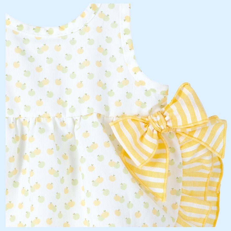 One Pieces con detalles en amarillos
