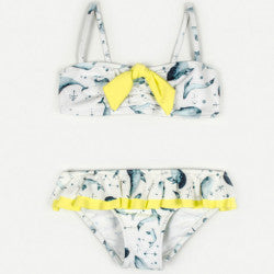 Girls whale printed outfit